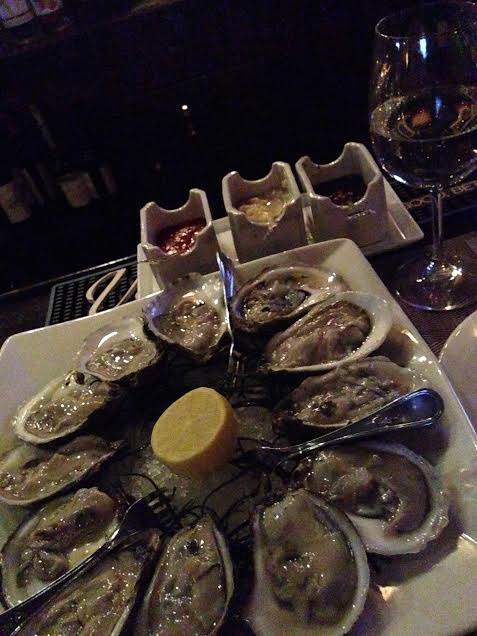 Delmonico's oysters