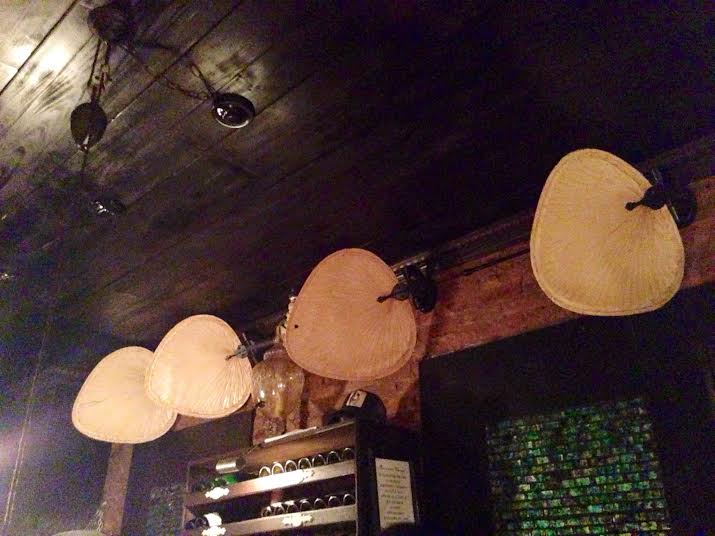 Fans flapped behind the bar at Desnuda in the East Village.