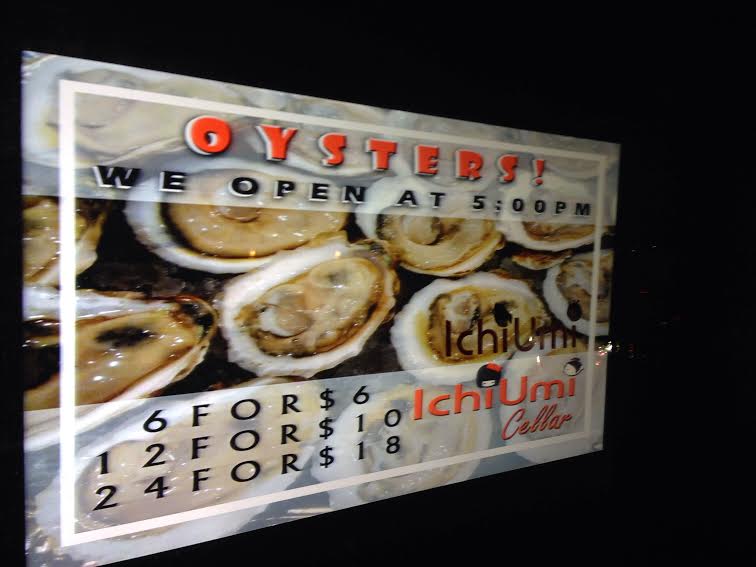 IchiUmi Cellar announces its $1 oysters