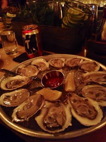 Wayland oysters were served without pretense