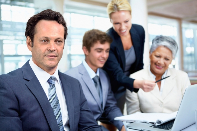 Vince Vaughn stock photo