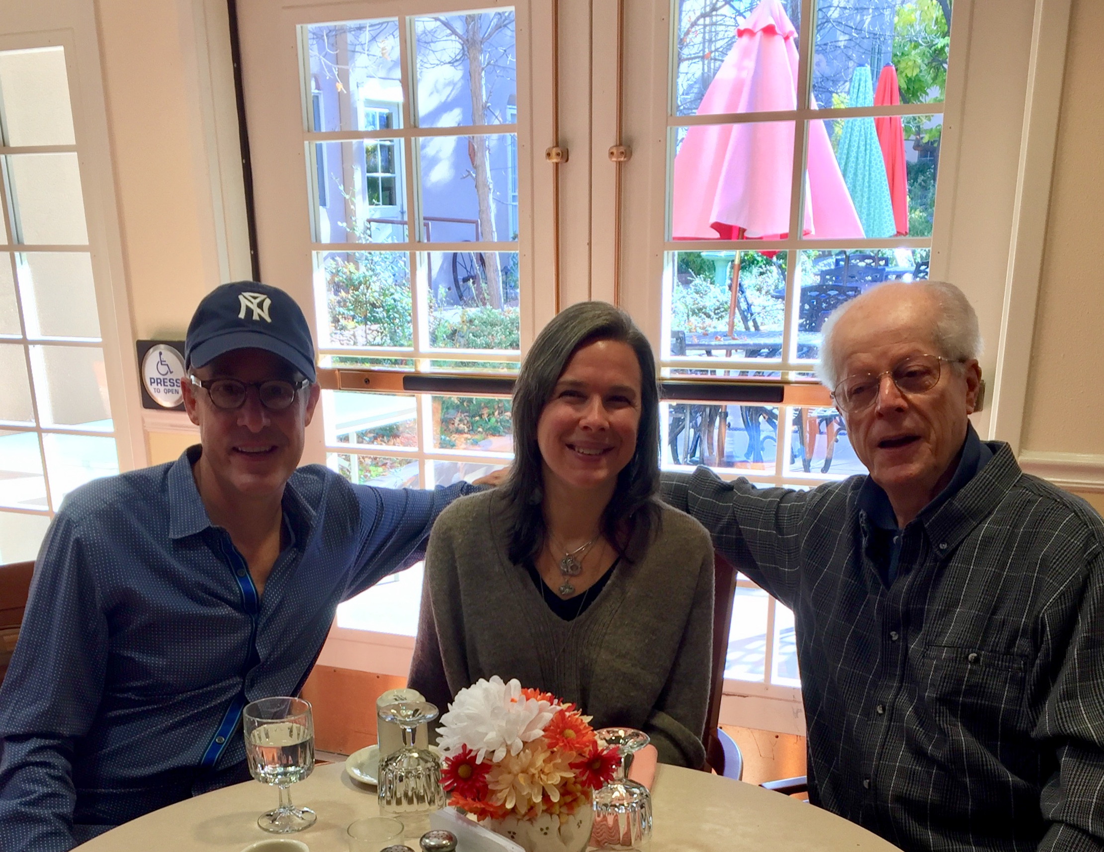 With Charles in his dining room at El Castillo fall 2017